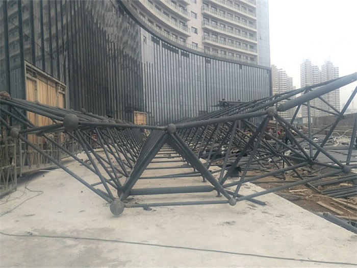 防城港万豪酒店雨棚网架